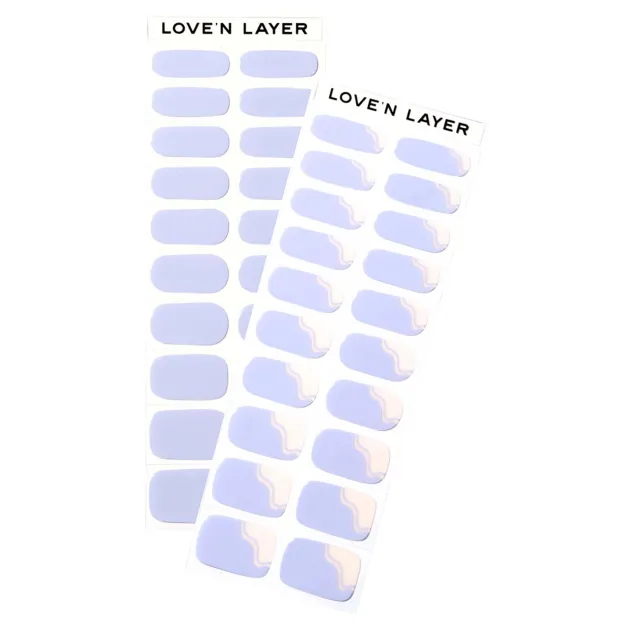 Love'n Layer Mix Solid & Swirl ​Sky Blue​