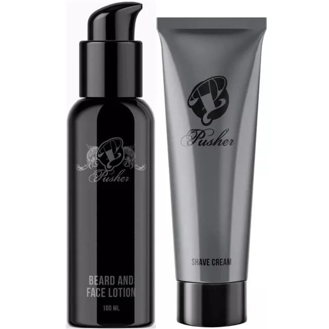 Pusher Beard and Face Lotion & Shave Cream