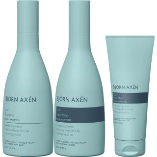 Björn Axén Curl Bundle Shampoo & Conditioner & Hair Mask