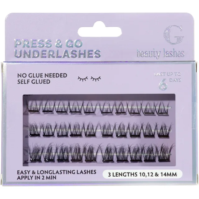 G Beauty Lashes Press & Go Underlashes Vogue