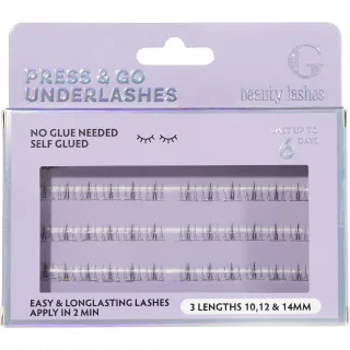 G Beauty Lashes Press & Go Lower Lashes Vivid