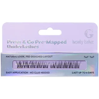 G Beauty Lashes Press & Go Pre-Mapped Underlashes Muse