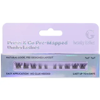 G Beauty Lashes Press & Go Pre-Mapped Underlashes Bliss