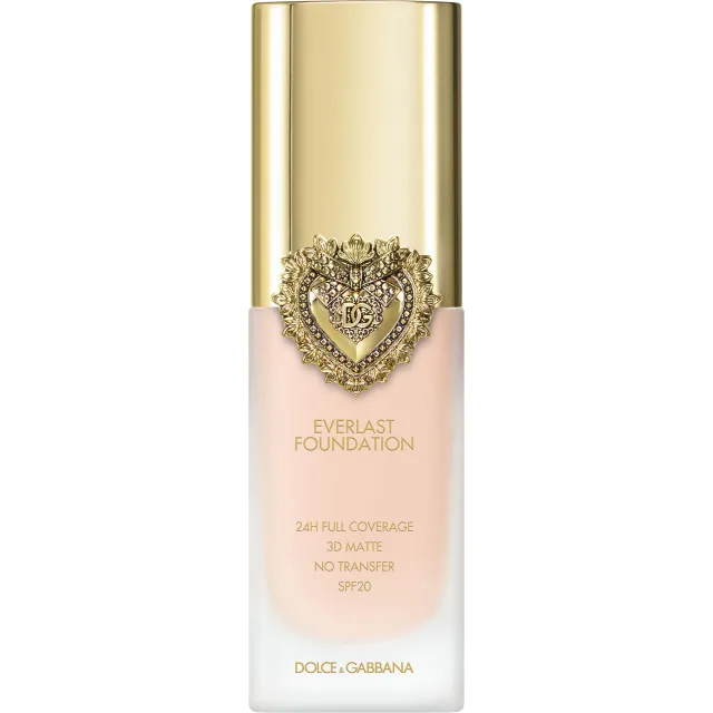 Dolce & Gabbana Flawless Everlast Foundation 24H Full Coverage 3D Matte No Transfer SPF20 40C Deep