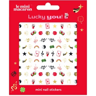 Le Mini Macaron Nail Art Stickers Lucky You