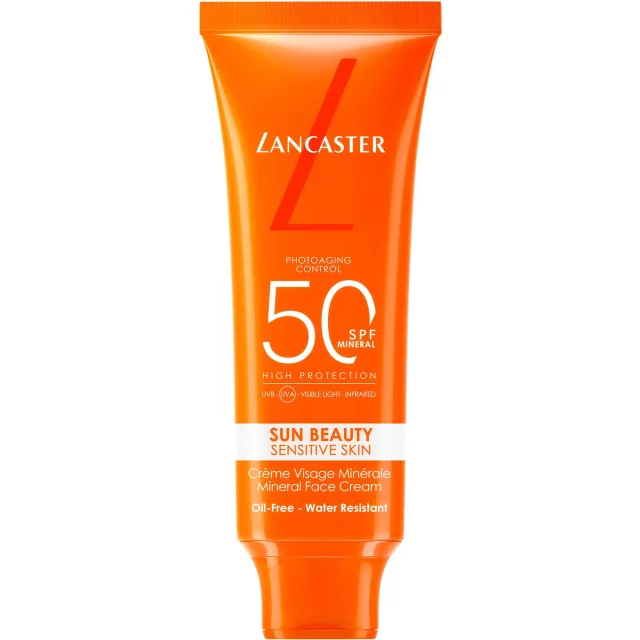 Lancaster Sun Sensitive Mineral Face Cream SPF50 High Protection