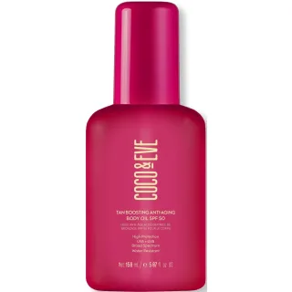 Coco & Eve Tan Boosting Anti-aging Body Oil SPF50