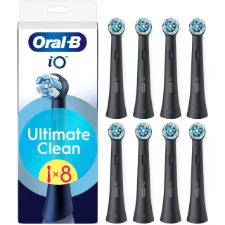 Oral B iO Ultimate Clean Toothbrush Heads Black
