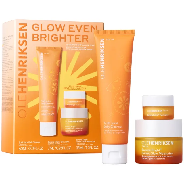 Ole Henriksen Truth Glow Even Brighter Banana Bright Makeup Prep Set