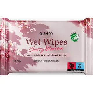 Gunry Wet Wipes Cherry Blossom