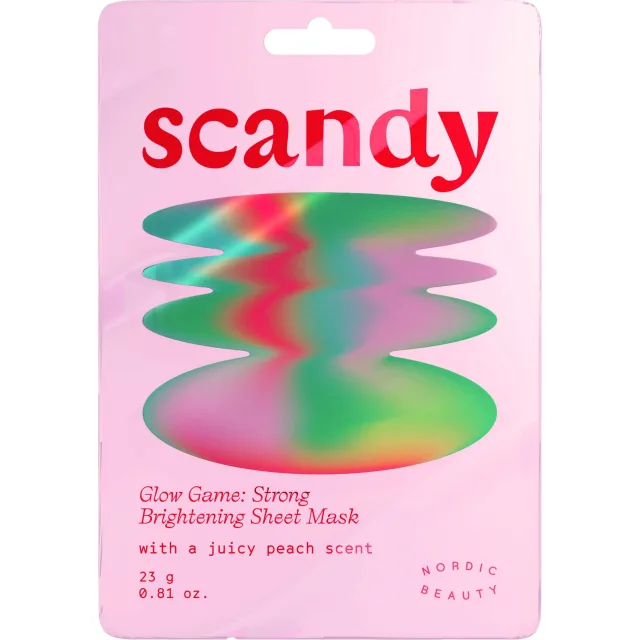 Scandy Glow Game: Strong Brightening Sheet Mask