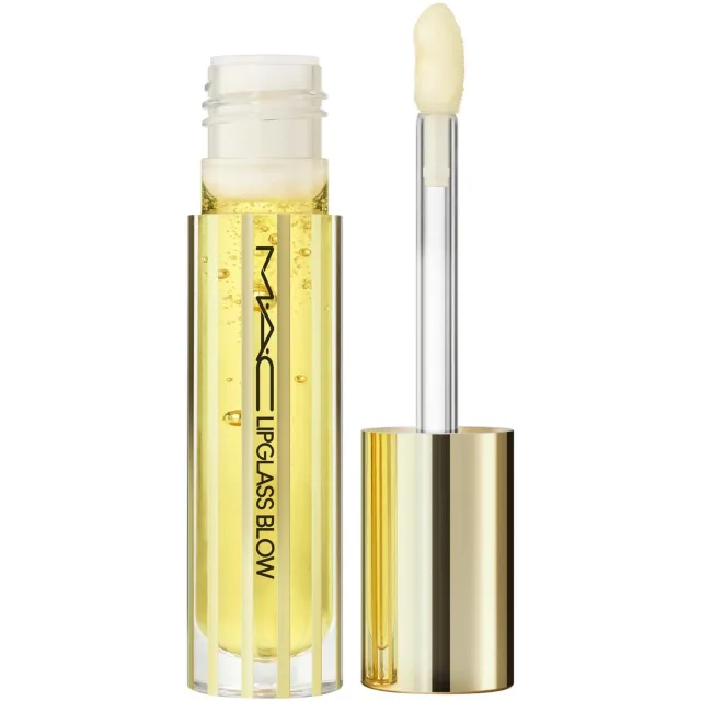 MAC Cosmetics Lipglass Blow Plumping Oil Ginger Zinger