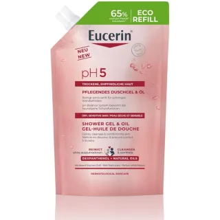 Eucerin pH5 Shower Gel & Oil Refill