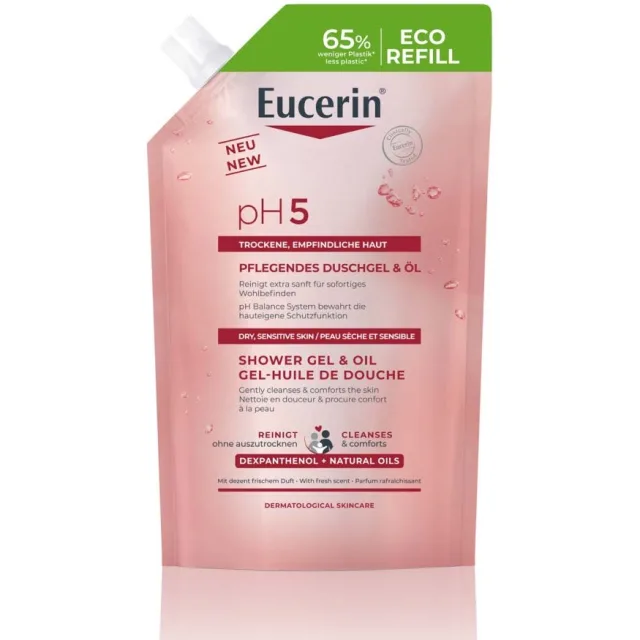 Eucerin pH5 Shower Gel & Oil Refill