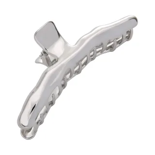 By Lyko Metallic Hair Claw Minimalist Silver