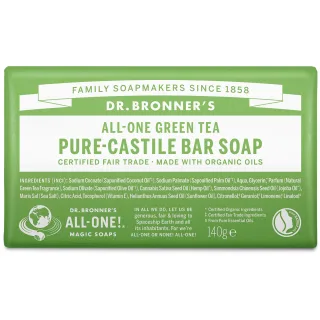 Dr. Bronner's Bar Soap Green Tea