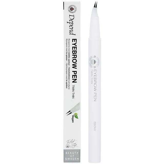 Depend Perfect Eye Eyebrowpen. twin thin Ebony