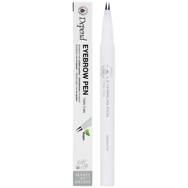 Depend Perfect Eye Eyebrowpen. twin thin Graphite