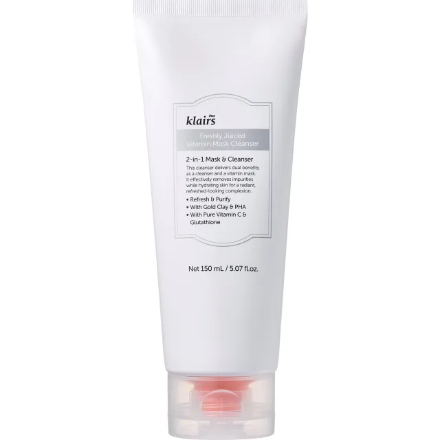 Klairs Freshly Jucied Vitamin Mask Cleanser