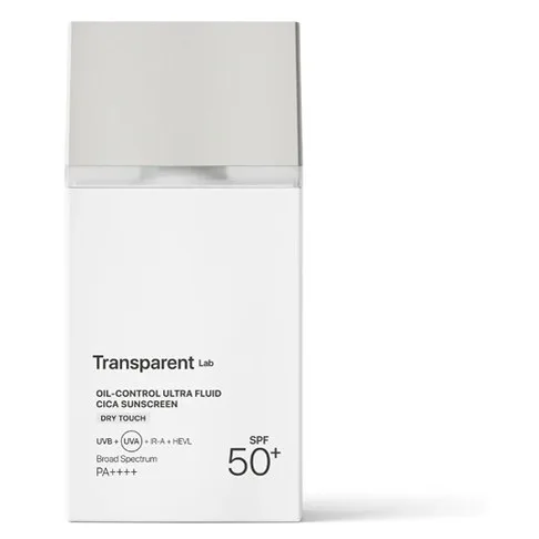 Niche Beauty Lab Transparent Lab Oil-Control Ultra Fluid Cica Sunscreen