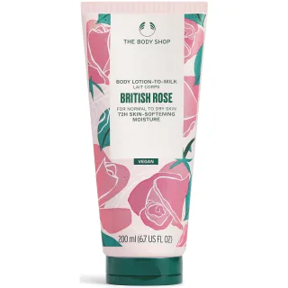 The Body Shop British Rose Body Lotion-To-Milk