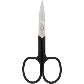 Truyu Curved Black Nail Scissors