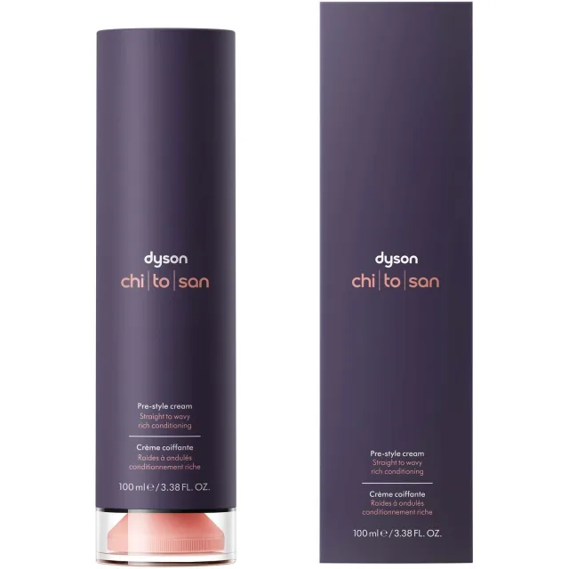 Dyson Chitosan Pre-style Straight to Wavy, Rich Conditioning