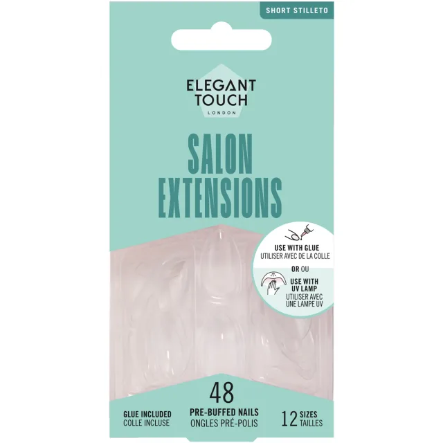 Elegant Touch Salon Extension Short Stiletto