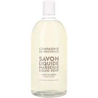 Compagnie de Provence Liquid Marseille Soap Cedar Forest Refill