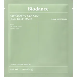 Biodance Refreshing Sea Kelp Real Deep Mask