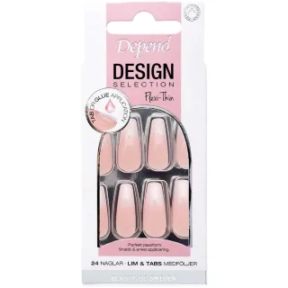 Depend Design Selection French Ombre Coffin