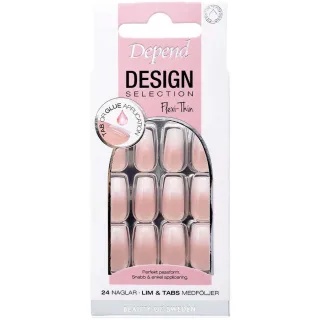 Depend Design Selection French Ombre Short Coffin