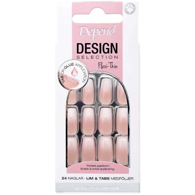 Depend Design Selection French Ombre Short Coffin