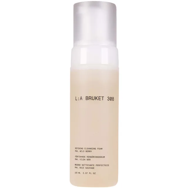 L:a Bruket 308 Refining Cleansing Foam PHA, Wild Berry