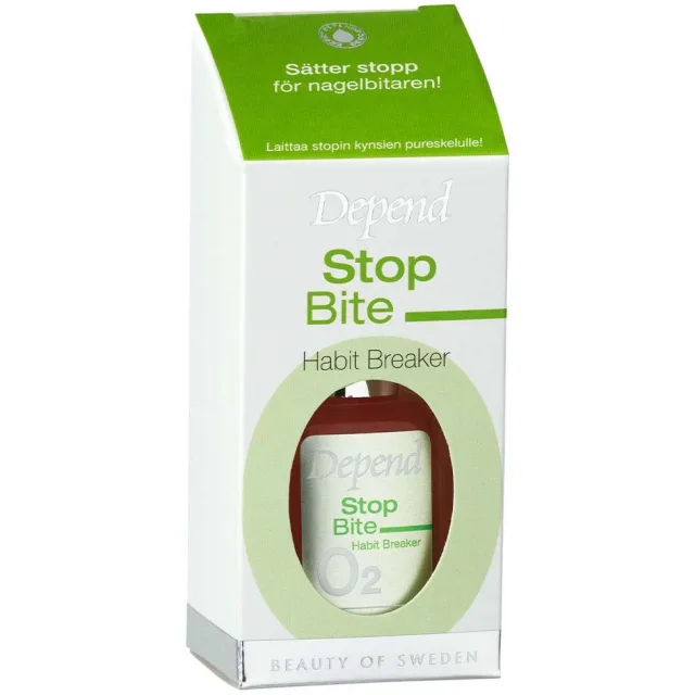 Depend O2 Nail Care Stop Bite