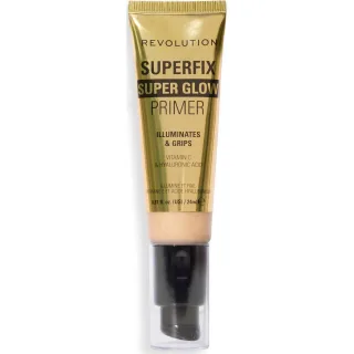 Revolution Beauty London Superfix Grip Superglow Primer Gold