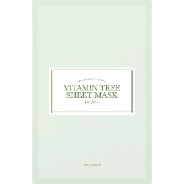 I'm From Vitamin Tree Sheet Mask