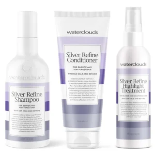 Waterclouds Silver Refine Shampoo & Conditioner & Highlight Treatment