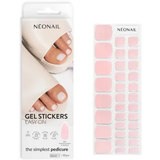 Neonail Gel Stickers Easy On Pedi