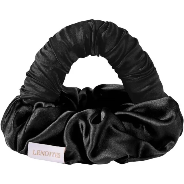 Lenoites BlowoutTie® in Mulberry Silk Mini Black