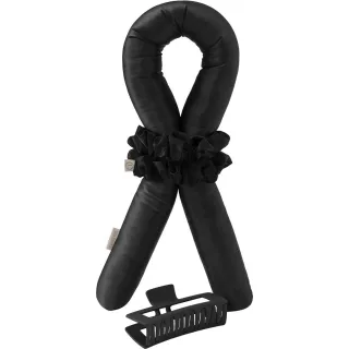 Lenoites Heatless Curls in Mulberry Silk Large Black