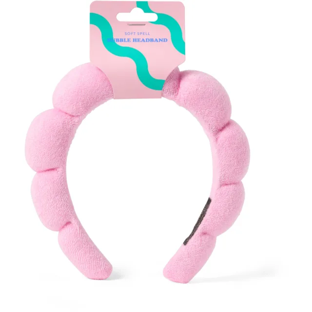 Soft Spell Bubble Headband – Makeup Headband