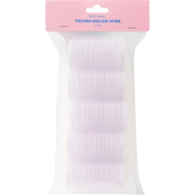 Soft Spell Self-Adhesive Hair Rollers for Natural Curls and Waves 30 mm