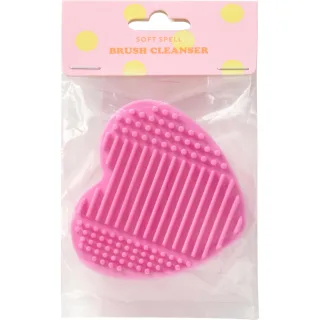 Soft Spell Brush Cleanser – Heart-Shaped Cleaning Pad