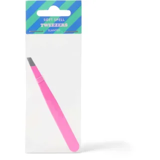 Soft Spell Tweezers – Slanted Tip – Pink