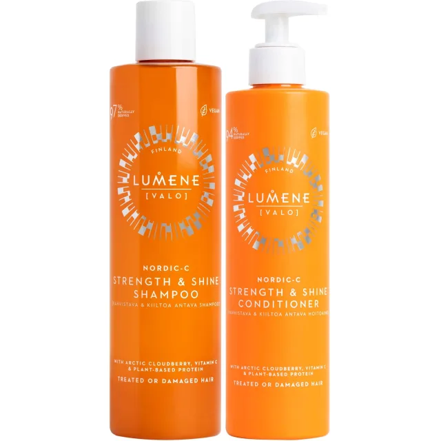 Lumene Nordic-C Strength & Shine Bundle Shampoo & Conditioner