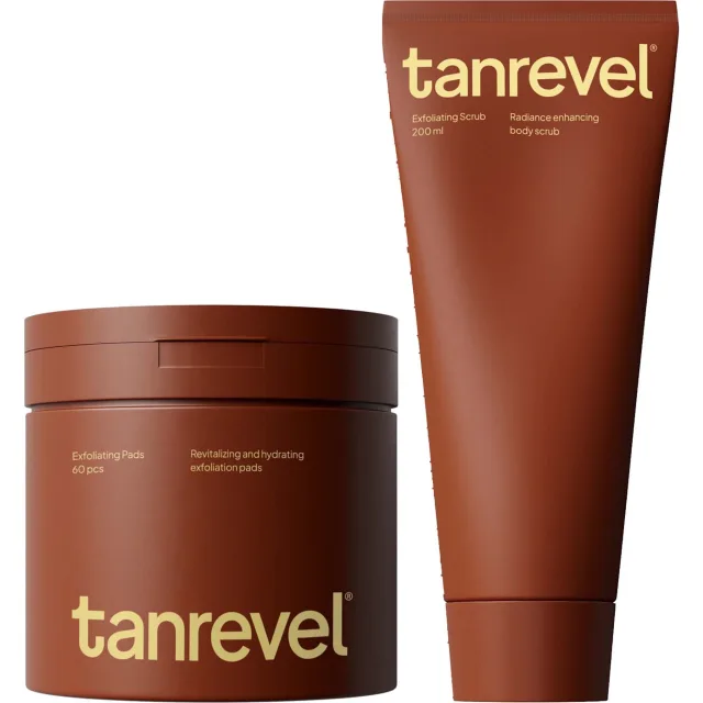 Tanrevel® Exfoliating Bundle Pads & Scrub