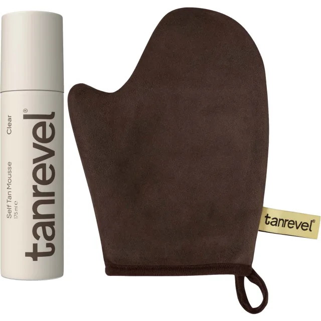 Tanrevel® Self Tan Bundle Clear Mousse & Mitt
