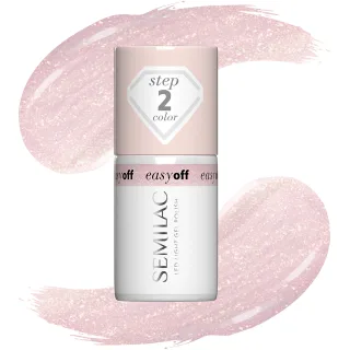 Semilac Easy Off LED Light Gel Polish Glazed Milk