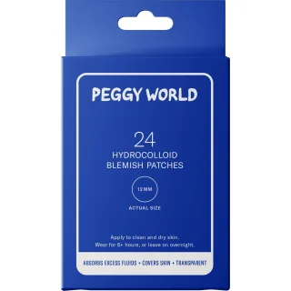 Peggy World Blemish Patches Round Transparent